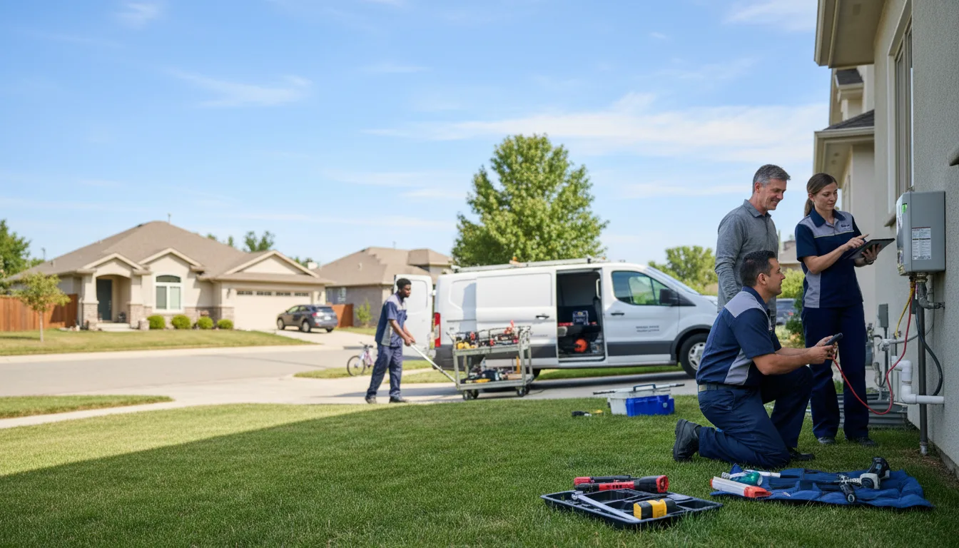 Tankless water heater service in Northborough, MA